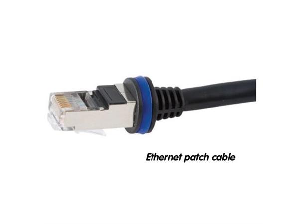 Mobotix MX-OPT-CBL-LAN-1 Ethernet Patch Cable, 1 m